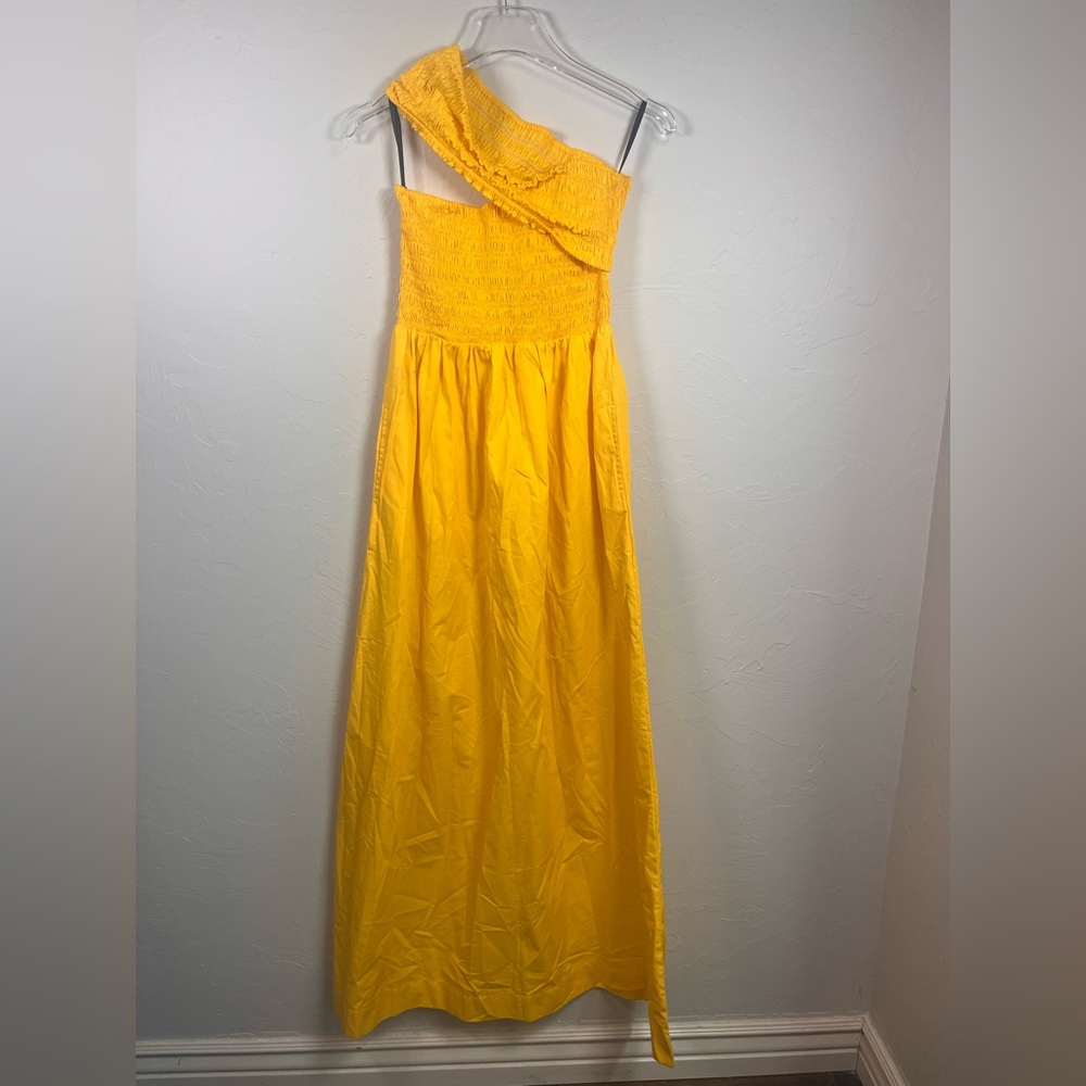 SWF
One Shoulder Shirred Maxi Dress size large NWT - Picture 3 of 6